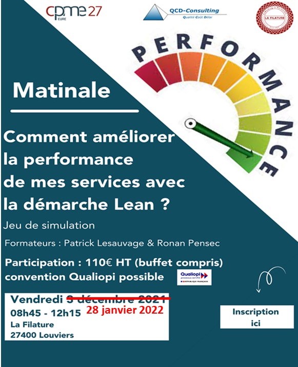 Matinale QCD CONSULTING          28 janvier 2022
